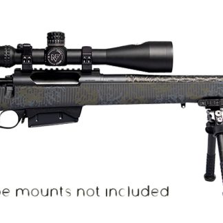 Iota Outdoors RF019C212216C20 Vandal Carbon II 300 Win Mag 22″ Black Fluted Barrel, Black Drilled & Tapped Receiver, Black Iota EKO X Carbon Fiber Stock