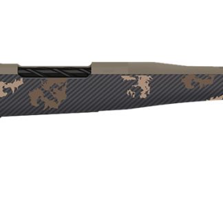 Fierce Firearms TWROG300WIN22BRS Twisted Rogue Mini 300 Win 22″ Smoked Bronze Cerakote Steel Threaded Barrel, Drilled & Tapped Steel Receiver, LR Negative Comb Sonora Ambush Camo Carbon Fiber Stock