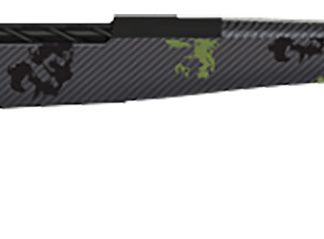 Fierce Firearms TWTROG65PRC24BF Twisted TI Rogue 6.5 PRC 24″ Black Cerakote Steel Threaded Barrel, Black Cerakote Drilled & Tapped Titanium Receiver, LR Negative Comb Forest Camo Carbon Fiber Stock