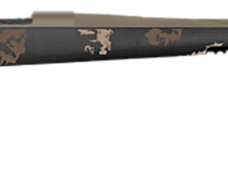 Fierce Firearms TWTROG7PRC22BS Twisted TI Rogue 7mm PRC 22″ Black Cerakote Steel Threaded Barrel, Drilled & Tapped Titanium Receiver, LR Negative Comb Sonora Ambush Camo Carbon Fiber Stock