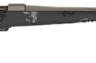 Fierce Firearms FRXP7MMBC20TP Twisted Rival XP 7mm BC 20″ Tungsten Cerakote Fluted Threaded Barrel, Drilled & Tapped Stainless Steel Receiver, LR Negative Comb Phantom Camo Carbon Fiber Stock