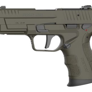 Retay USA RXP22OD13TH RXP  22 LR 13+1 4″ Black Threaded Barrel, OD Green Cerakote RMR/RMSc Optic Ready/Serrated Slide, OD Green Cerakote Polymer Frame w/Accessory Rail, Textured Grip