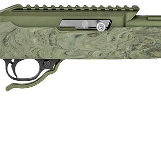 Tactical Solutions ATE2MODBHGGRN X-Ring VR Gen2 22 LR Matte OD Green Barrel & Receiver, Hogue OverMolded Ghillie Green Synthetic Stock