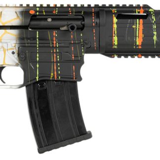 Tokarev USA 21000428 TAR SP 12 Gauge AR Style 18.50″ Splatter Camo Aluminum Receiver w/Picatinny Rail, Polymer Stock, Ambidextrous