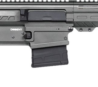 CMMG 38A530CTNG Dissent BR3 308 Win 10+1 16.10″ Black Nitride Threaded Barrel, Tungsten Cerakote Aluminum Receiver w/Picatinny Rail, M-LOK Handguard, Magpul SGA Black Polymer Stock, Ambidextrous