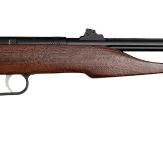 Crickett 41001 Hunter Adult 22 Mag 1rd 9″ Threaded Blued Steel Single Shot Barrel, Walnut Stock