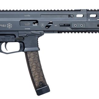 Grand Power 810091157947 Stribog SP9A1 9mm Luger 30+1 Black Picatinny Rail, Black Polymer Grip