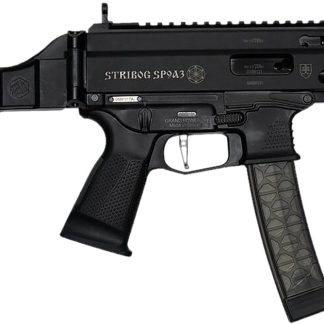 Grand Power 850003223117 Stribog SP9A3 9mm Luger 30+1 Black SB Tactical Brace