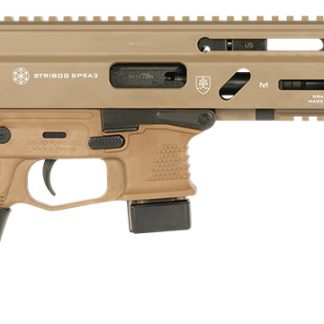Grand Power 810091158173 Stribog SP9A3 *CA Compliant 9mm Luger 10+1 16″ Flat Dark Earth