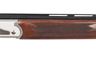 TriStar 98732 Upland Hunter Silver II 20 Gauge Break Open 3″ 2rd 26″ Over/Under Vent Rib Barrel, Fixed Walnut Stock
