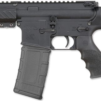 Rock River Arms BLK2132 LAR-15M  300 AAC Blackout 30+1 8″ Black M-LOK Handguard, Black Aluminum Picatinny Rail Receiver, Black Polymer SB Tactical SBA3 Arm Brace, Black Hogue Rubber Grip