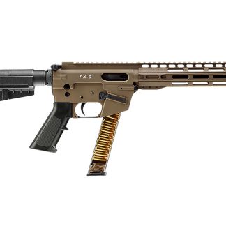 FREEDOM ORDNANCE FX9P10-FDE FX9P  9mm Luger 31+1 10″ Flat Dark Earth