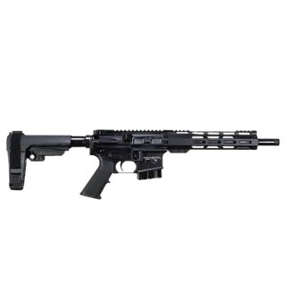 Alexander Arms PHI65ST Highlander 6.5 Grendel 10+1 11″ Black Fluted Threaded Barrel, Black Anodized Picatinny Rail Receiver, Polymer SBA Tactical Brace, Black A2 Grip