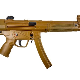 MAC 12750010 5 Exclusive Color 9mm Luger 30+1 8.90″ Black Phosphate Steel Threaded Barrel, RAL 8000 Black Optic Cut Receiver/Frame, Black Grip, Ambidextrous