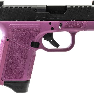 Gforce Arms GF932512PIB Rapture  Sub-Compact Frame 9mm Luger 12+1 3.25″ Black Steel Barrel, Black Steel Optic Cut/Serrated Slide, Pink Cerakote Polymer Frame, Shield RMSc/RMR Footprint