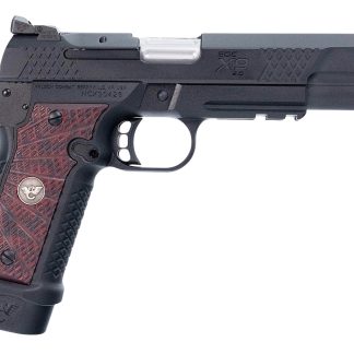 Wilson Combat  EDC X9 2.0 9mm Luger 18+1 5″ Barrel, Black Cherry G10 Grip