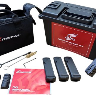 Derya Firearms 10L.DY9.ISL.US DY9 Island Kit 9mm Luger 10+1 3.86″ Black Melonite Steel Barrel, Black Melonite Steel Optics Ready/Serrated Slide, Black Melonite Polymer Frame, RMR Footprint