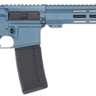 Great Lakes Firearms GL15223BLU AR-15  223 Wylde 30+1 16″ Black Nitride Threaded Barrel, Blue Titanium Cerakote Aluminum Receiver w/Picatinny Rail, M-LOK Handguard, Black Polymer Stock, Mil-Spec Grip