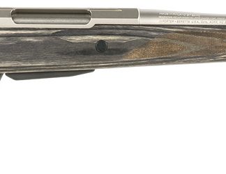 Tikka JRTXG31822MT T3x Laminated Full Size 270 Win 3+1 22.40″ Stainless Threaded Barrel, Stainless Steel Drilled & Tapped Receiver, Oil Gray Fixed Laminate Stock, Right Hand