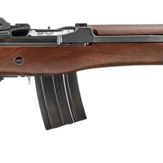 Ruger 5894 Mini-14 Ranch 50th Anniversary Limited Edition 5.56 NATO 20+1 18″ Blued Threaded Barrel, Blued Steel Drilled & Tapped Receiver w/Integral Scope Mount, Walnut Fixed Stock, Flash Suppressor