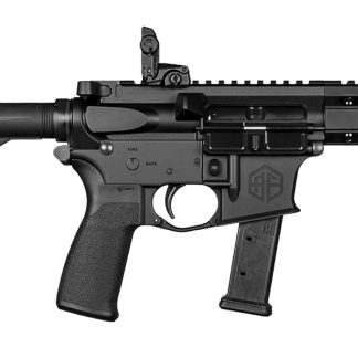 Alpha Foxtrot AA08X1HXX-XABK20 AFMG9  9mm Luger 20+1 7.50″ Black QPQ Threaded Barrel, M-LOK Handguard, Black Anodized Aluminum Receiver w/Picatinny Rail, Black Polymer SB Tactical Brace, MFT Grip