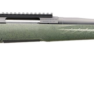 Glenfield 52006 Model A  Full Size 350 Legend 5+1 20″ Matte Black Threaded Barrel, Matte Black Alloy Steel Receiver w/Picatinny Rail, Moss Green Splatter Fixed Synthetic Stock, Thread Protector