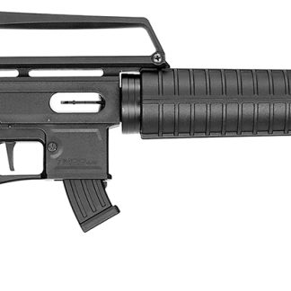 Derya Firearms TM22.FEAT.18 TM22 Feather 22 LR 10+1 18″ Black Threaded Barrel, Black Anodized Aluminum Receiver w/Picatinny Rail, Black Adjustable Polymer Stock, Black Polymer Grip