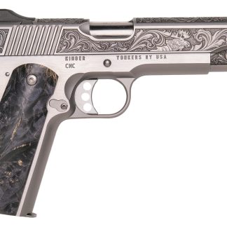 Cnc Firearms CNCWILDLIFE45 Kimber 1911 Wildlife Sports South Exclusive 45 ACP 7+1 5″ Burled Maple Wood Grip