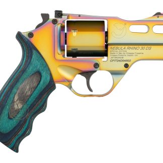 Chiappa Firearms CF340354 Rhino 30SAR 357 Mag 6 Shot 3″ Nebula PVD, Blue Laminate Grip