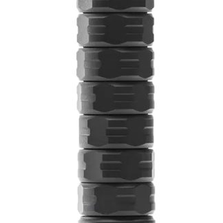 Jk Armament JK105RFX22 RFX  22 Cal 1.05″ Black Aluminum/Stainless Steel 1/2″x28