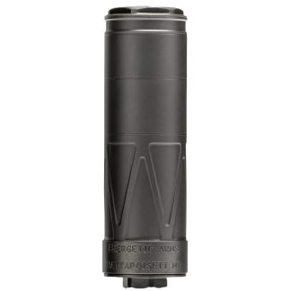 Energetic Armament EA83 Energetic Armament Sonus 9K 9mm Luger 1.5″ Black Stainless Steel 1/2″x28