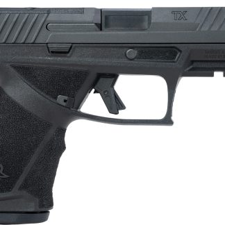 Taurus  TX 9  Compact 9mm Luger 15+1 4″ Black Barrel, Black Nitride Alloy Steel Optic Ready/Serrated Slide, Black Stainless Steel Frame w/Picatinny Rail, Interchangeable Backstrap Grip