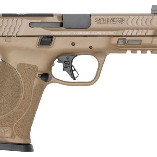 S&W M&P9 M2.0 14832 9MM 4.72″ OR NTS TB FDE