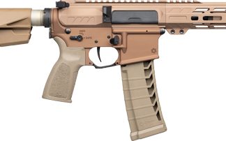 CMMG PISTOL MK4 22LR 4.5″ 25RD – & ZEROED 22LR SUPPRESSOR BRZ