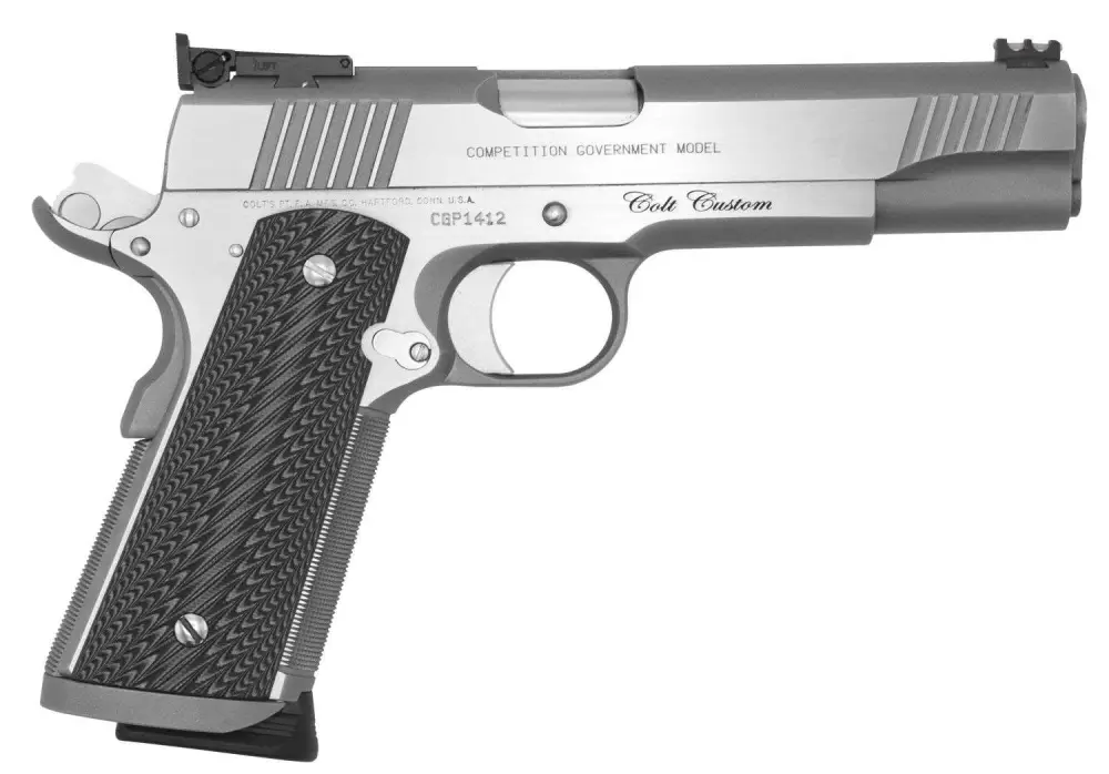 COLT 1911 CUSTOM COMPETITION 45 ACP 5″ STAINLESS