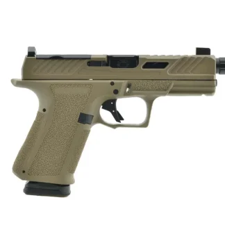 SHADOW SYSTEMS MR920 ELITE SLD OPTIC DLC HGA 9MM 4IN SPIRAL THRD DLC BBL FDE FRAME 2/15RD MAGS