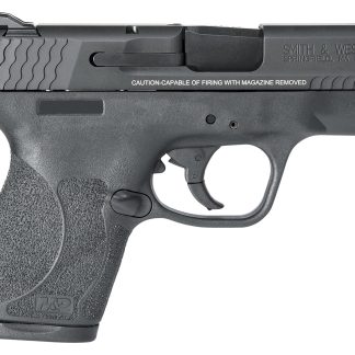 Smith & Wesson 11812 M&P Shield M2.0 Micro-Compact Frame 40 S&W 6+1/7+1, 3.10″ Black Armornite Stainless Steel Barrel & Serrated Slide, Matte Black Polymer Frame, Thumb Safety