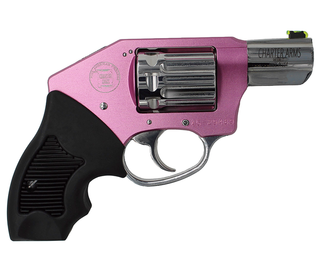 Charter Arms Model 52351 Pink Lady Off Duty 2″ .22 Mag 8 Rounds Pink/Hi-Polish Stainless