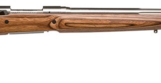 Savage Arms 18465 12 Varminter Low Profile 223 Rem 4+1 Cap 26″ 1:9″ Matte Stainless Rec/Barrel Satin Brown Stock Right Hand (Full Size) with Detachable Box Magazine
