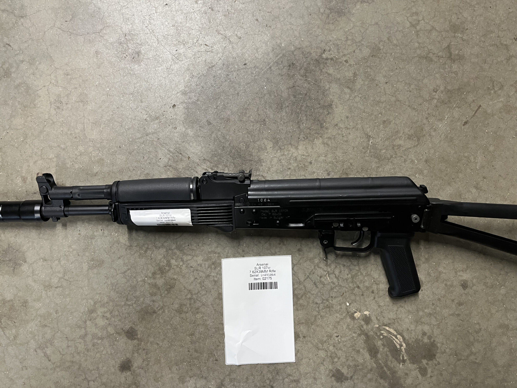 Arsenal SLR 107cr 7.62X39MM Rifle , Used/Consignment - Image 2