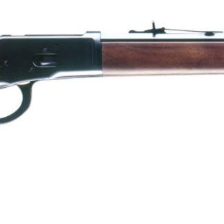 Winchester Repeating Arms 534162137 Model 1892 Short Rifle Full Size 357 Mag 10+1 20″ Brushed Polish Blued Sporter Barrel, Drilled & Tapped Steel Receiver, Satin Oiled Walnut Straight Grip Stock