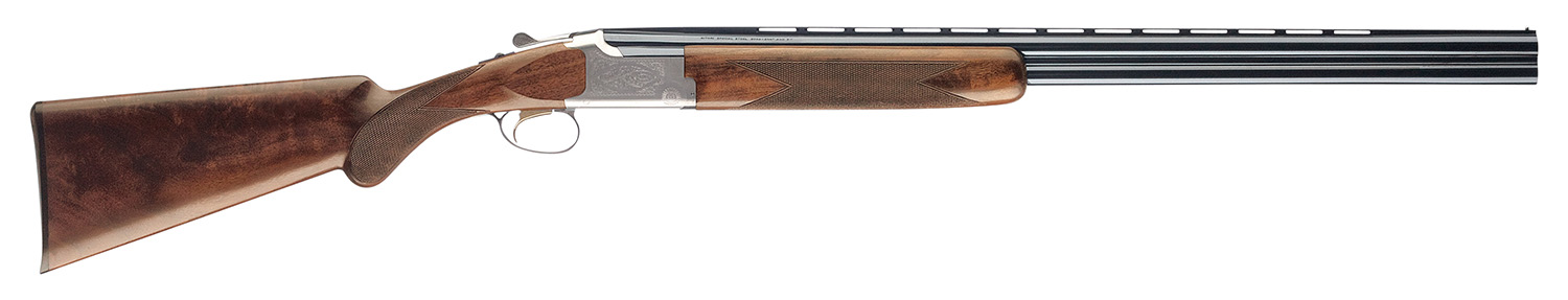 Browning 013462305 Citori White Lightning 12 Gauge 26″ 2 3″ Silver Nitride Gloss Black Walnut Right Hand