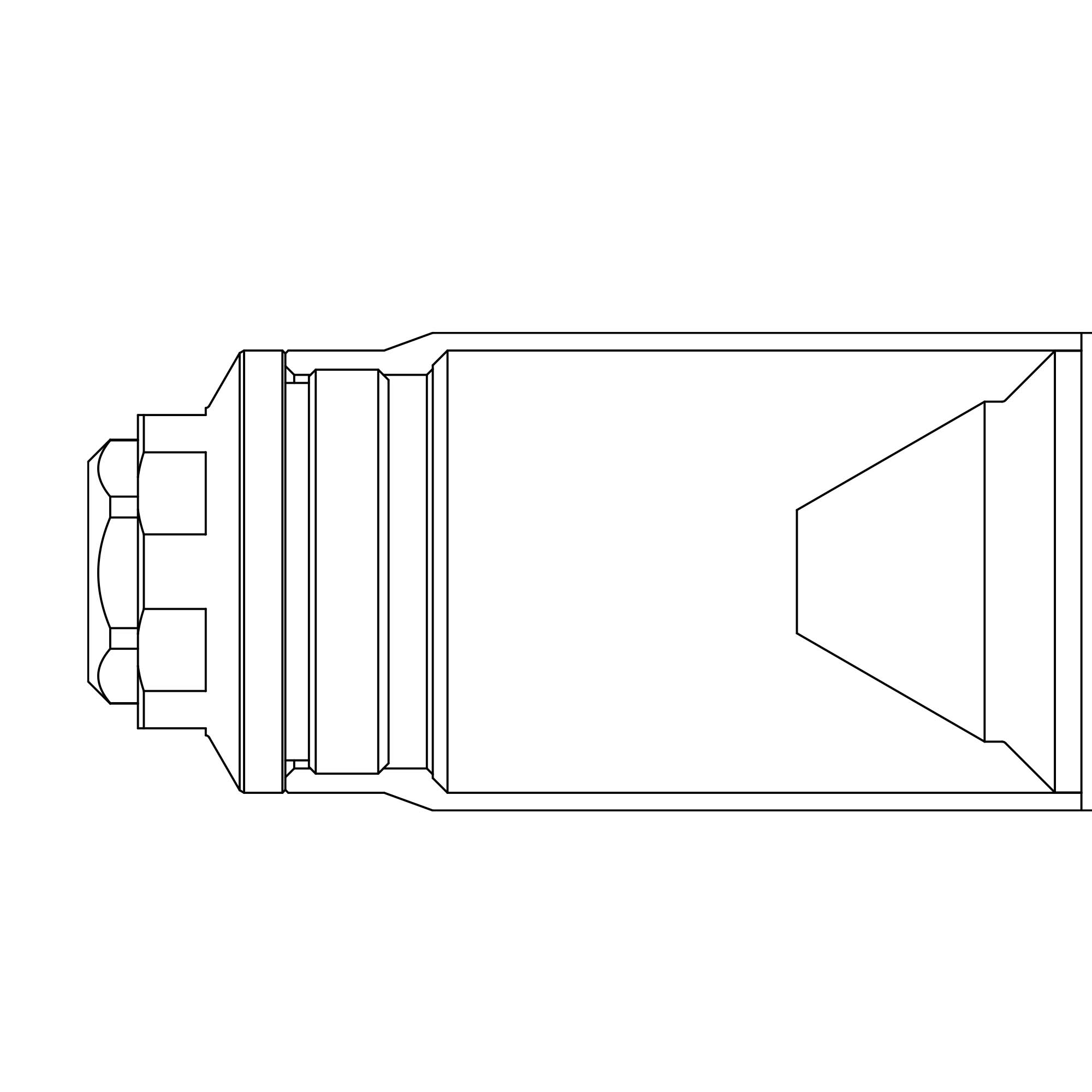 Rearden MINI 9/16×24 Square thread, 0.517 bore, Part 10172