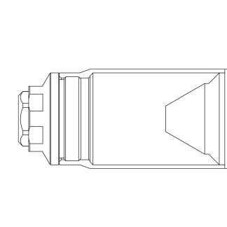 Rearden MINI 5/8×32 Square thread, 0.571 bore, Part 10199