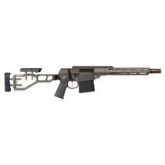 Q THE  FIX RIB SBR 8.6 BLK 12IN BBL 1:3 TWIST WITH BLACK ACCENTS FOLDING ADJ STOCK 10RD MAG