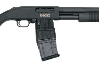 590M MAG-FED 12ga, 18.5″ Hvy-Walled 10+1