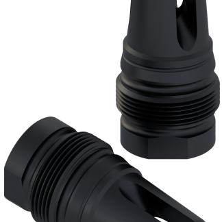 Comstock Retro 3-Prong Flash Hider (1/2-28) Plan-B Suppressor Mount
