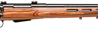 Savage Arms 19141 25 Lightweight Varminter-T 22 Hornet 4+1 Cap 24″ Matte Black Rec/Barrel Natural Brown Laminate Fixed Thumbhole Stock Right Hand (Full Size) with Detachable Box Magazine