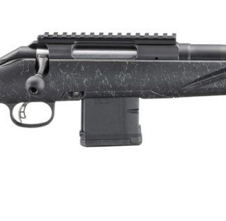 RUGER AMERICAN RIFLE GENERATION II PATROL 5.56NATO 16.1IN BARREL 10RD GRAPHITE BLACK CERAKOTE BLACK SPLATTER G2 STOCK AR STYLE MAG NONE-PICATINNY BASE 56903