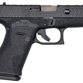 GLOCK 43X C4 KAVORKA 9MM BLACK 3.4IN BARREL OR 10RD UX4350204NKV4